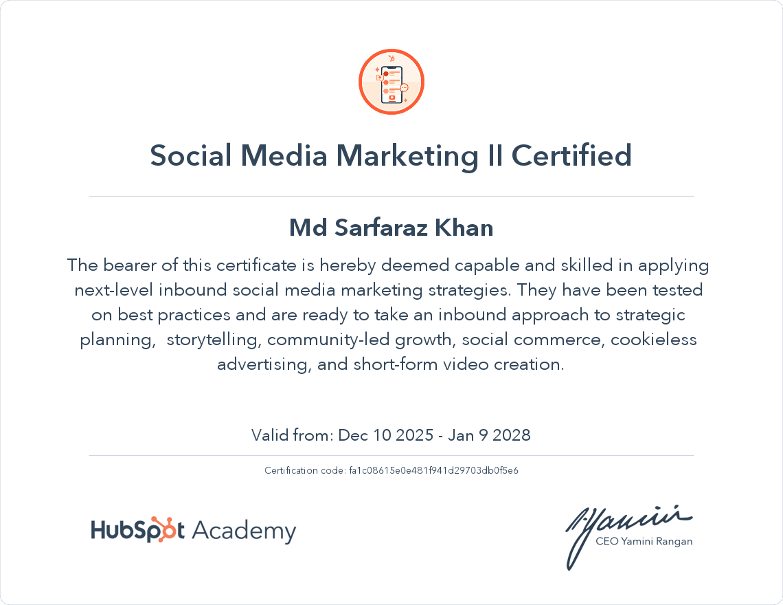 Social Media Marketing II